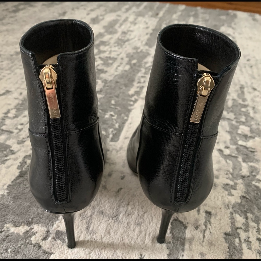 Jimmy Choo Leather Booties - Picture 7 of 15